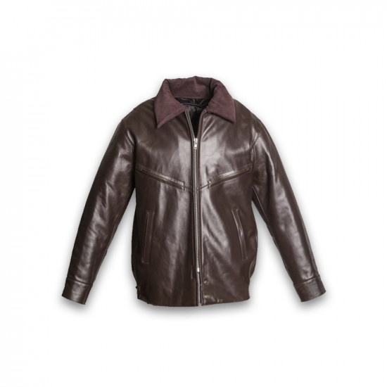 Russian deals leather jacket